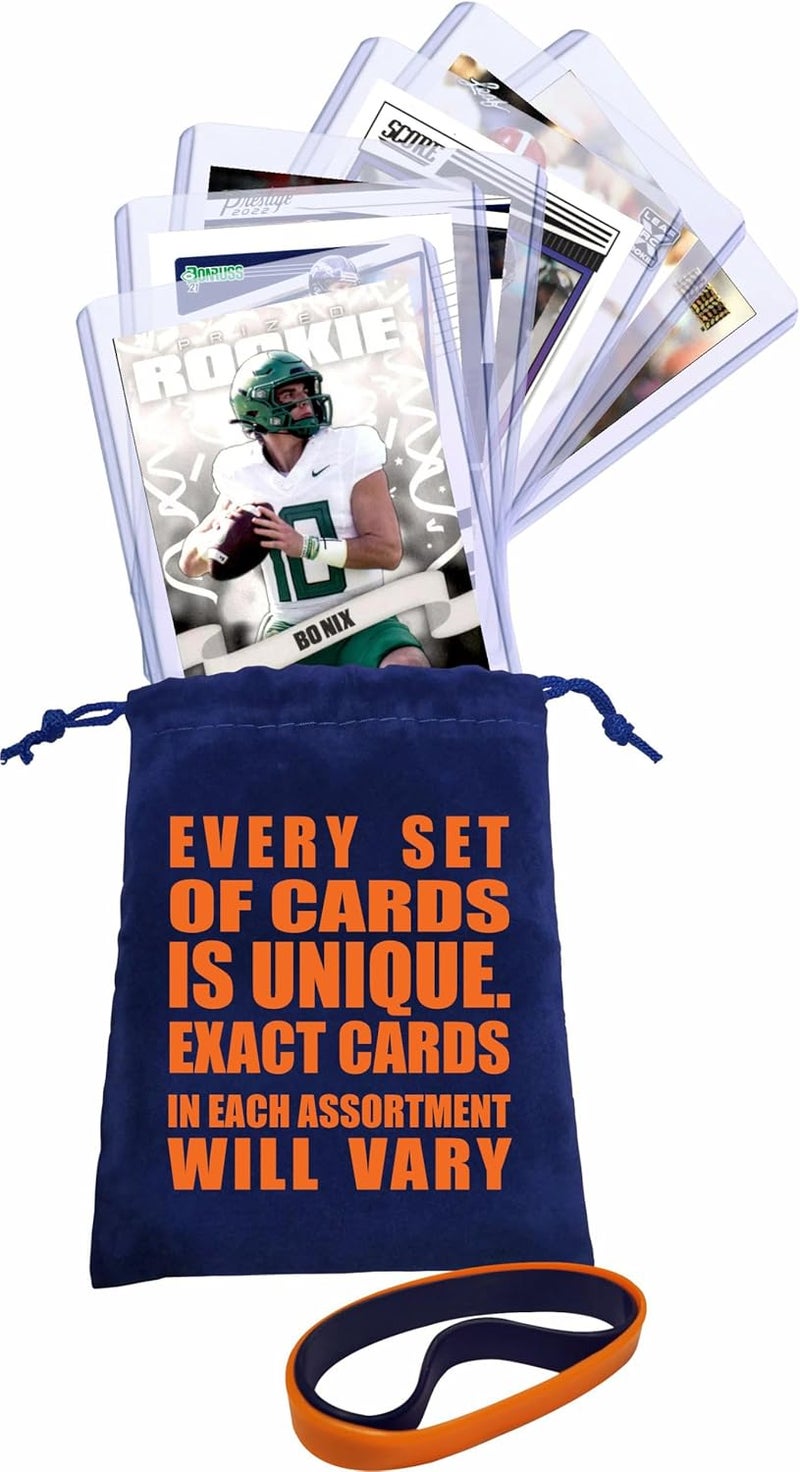 Chaser Denver Broncos Cards: Bo Nix, J.K. Dobbins, John Elway, Courtland Sutton, Evan Engram, Patrick Surtain II, Terrell Davis ASSORTED Football Stars & GOATs Trading Card & Wristbands Gift Pack - Image 5